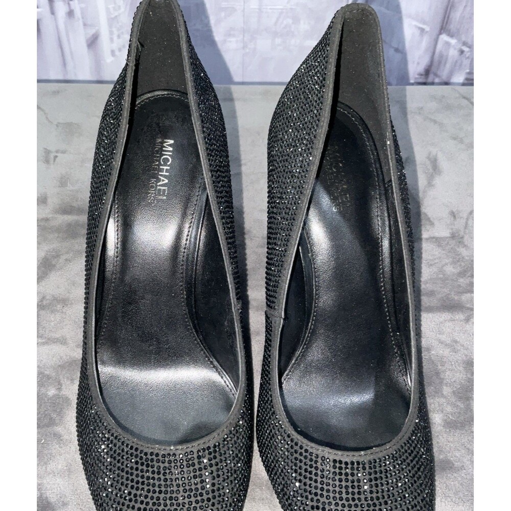 Michael Kors Keke Pump Women’s Embellished Black 1 Size 8.5 - Picture 5 of 9